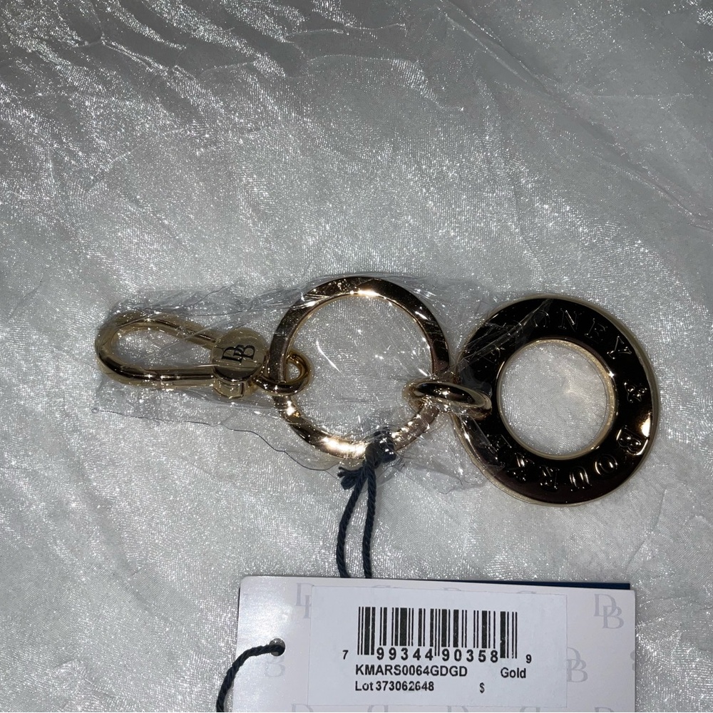 Key Fob, Dooney and Bourke, Signature Ring NWT